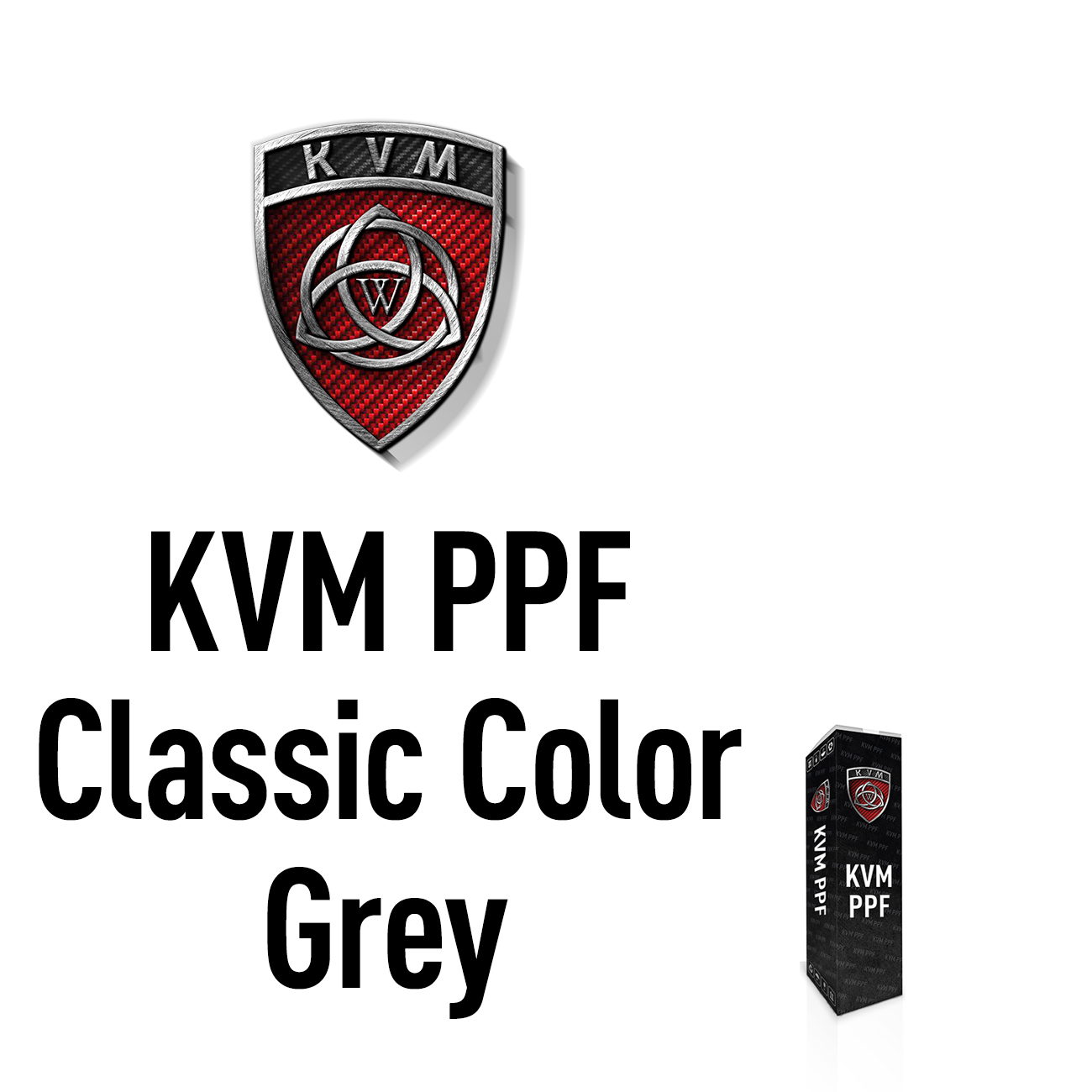 Антигравийная пленка KVM PPF Classic Color Grey (Серый) 0,30 для фар