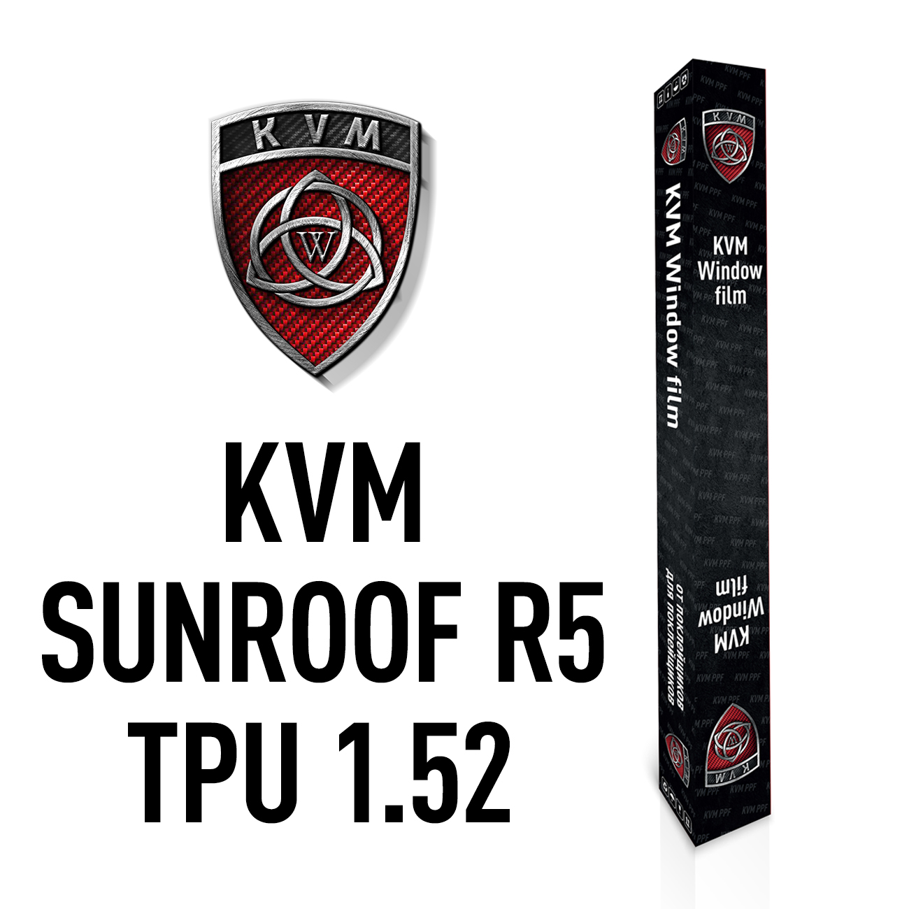 Пленка для защиты панорамы KVM Sunroof R5 TPU 1.52