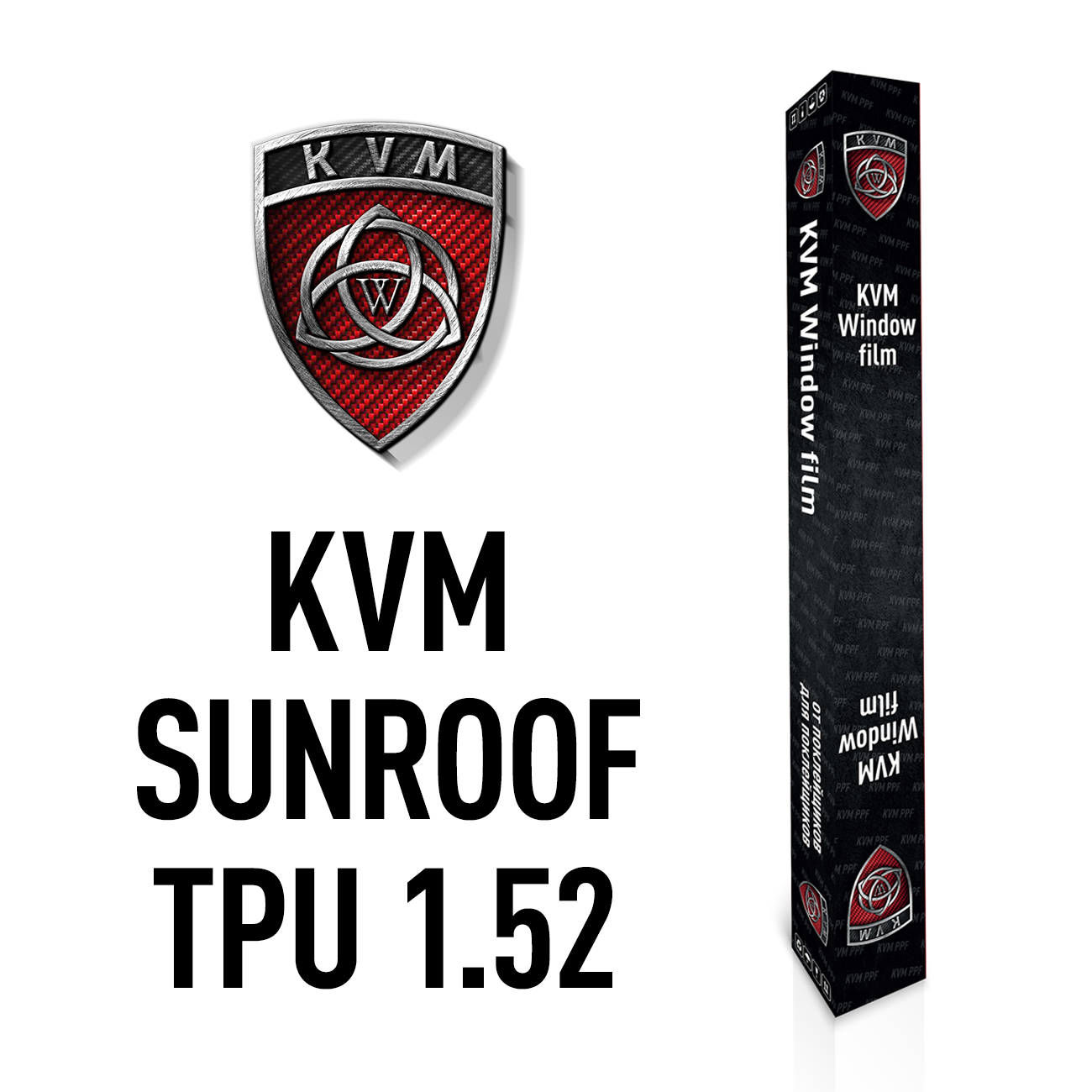 Пленка для защиты панорамы KVM Sunroof TPU 1.52